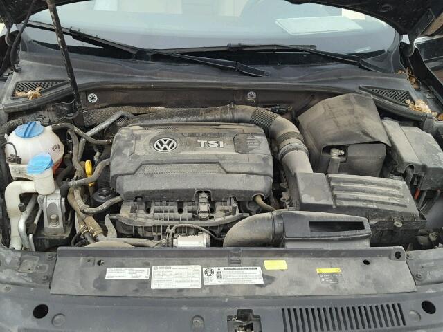 1VWAS7A36FC104755 - 2015 VOLKSWAGEN PASSAT S Սև լուսանկար 7