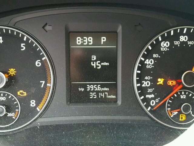 1VWAS7A36FC104755 - 2015 VOLKSWAGEN PASSAT S Սև լուսանկար 8