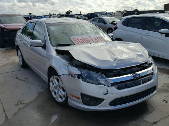 3FAHP0HA2AR233641 - 2010 FORD FUSION SE SILVER photo 1