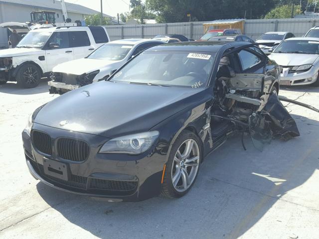 WBAKB8C55BC851752 - 2011 BMW 750LI BLACK photo 2