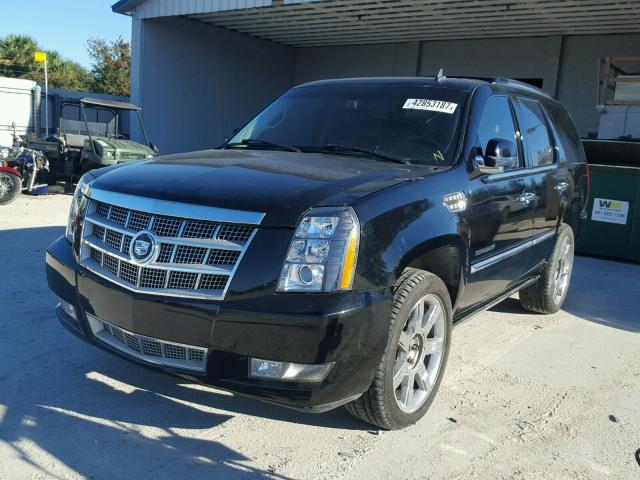 1GYS4DEF4DR347182 - 2013 CADILLAC ESCALADE BLACK photo 2