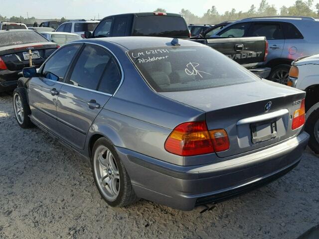 WBAEV53484KM34659 - 2004 BMW 330 GRAY photo 3