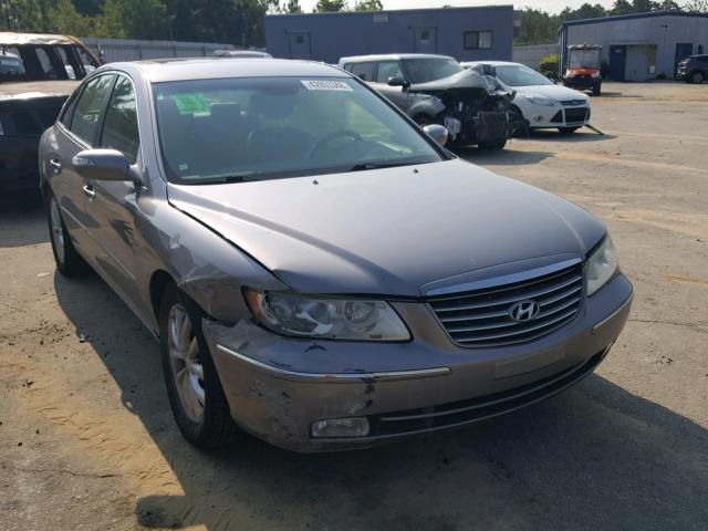 KMHFC46F28A272717 - 2008 HYUNDAI AZERA SE SILVER photo 1