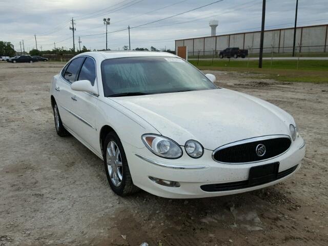 2G4WD582971122268 - 2007 BUICK LACROSSE C WHITE photo 1