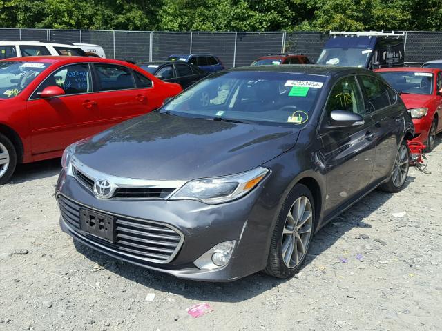 4T1BK1EB0FU162727 - 2015 TOYOTA AVALON XLE GRAY photo 2
