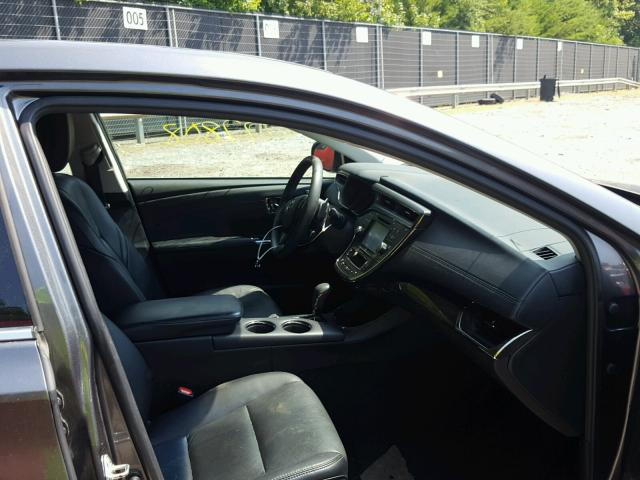 4T1BK1EB0FU162727 - 2015 TOYOTA AVALON XLE GRAY photo 5