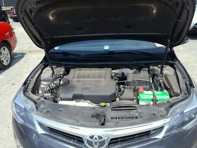 4T1BK1EB0FU162727 - 2015 TOYOTA AVALON XLE GRAY photo 7