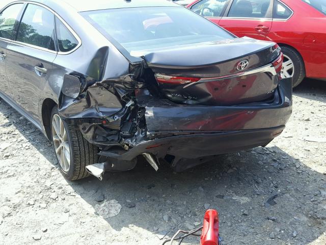 4T1BK1EB0FU162727 - 2015 TOYOTA AVALON XLE GRAY photo 9