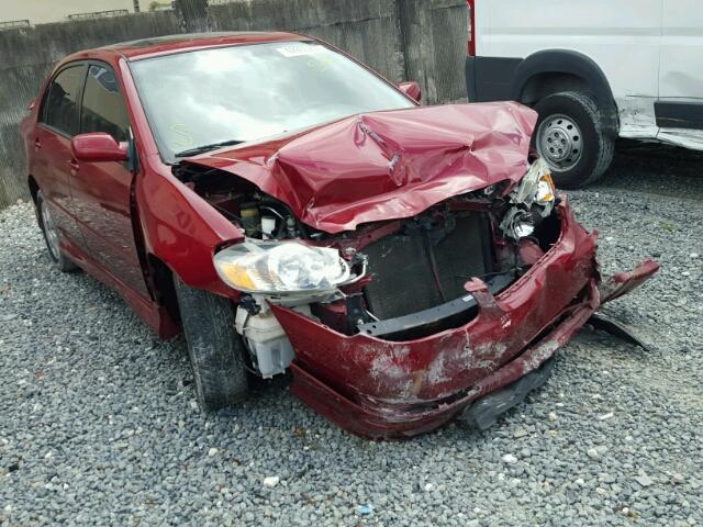 1NXBR32E36Z616524 - 2006 TOYOTA COROLLA CE RED photo 1