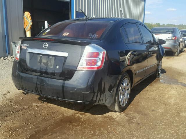 3N1AB6AP4CL754493 - 2012 NISSAN SENTRA 2.0 BLACK photo 4