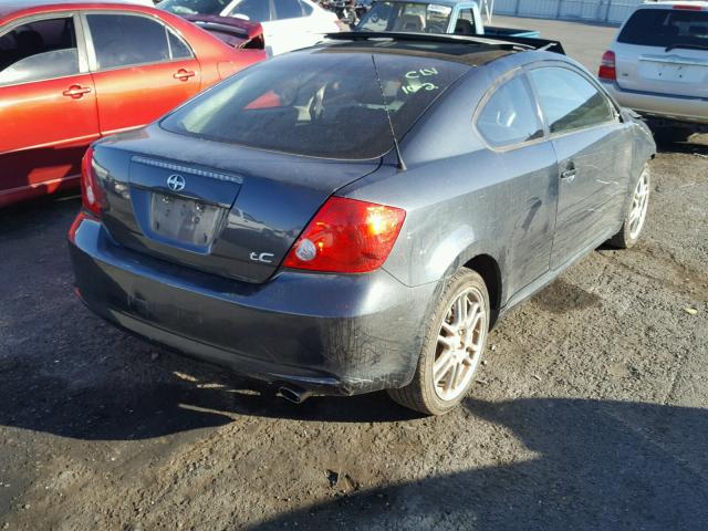 JTKDE177170211951 - 2007 TOYOTA SCION TC GRAY photo 4