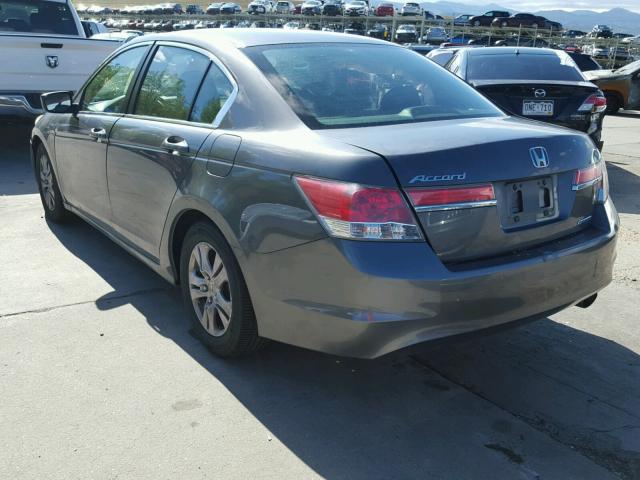 1HGCP2F62CA235094 - 2012 HONDA ACCORD SE GRAY photo 3