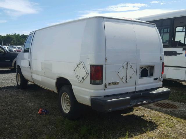 1FTNE24W87DA99882 - 2007 FORD E250 WHITE photo 3