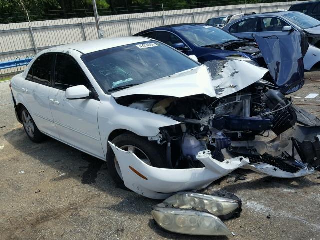 1YVHP80D935M40476 - 2003 MAZDA 6 S WHITE photo 1