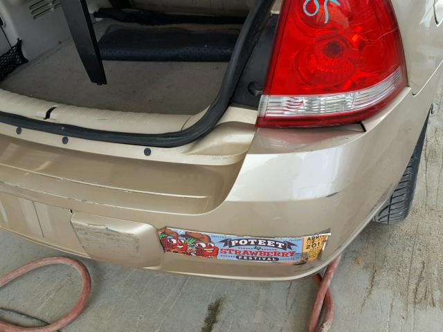 1G1ZU64894F239055 - 2004 CHEVROLET MALIBU MAX ბეჟი ფოტო 9