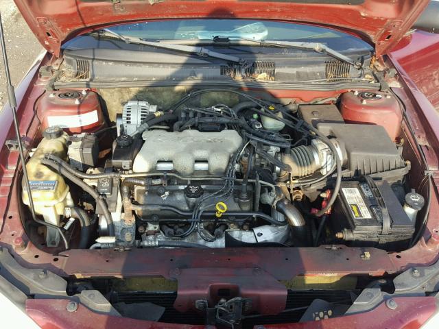 1G2NG52E63M508286 - 2003 PONTIAC GRAND AM S Tünd qırmızı foto 7