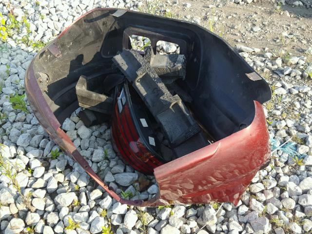 1G2NG52E63M508286 - 2003 PONTIAC GRAND AM S Tünd qırmızı foto 9