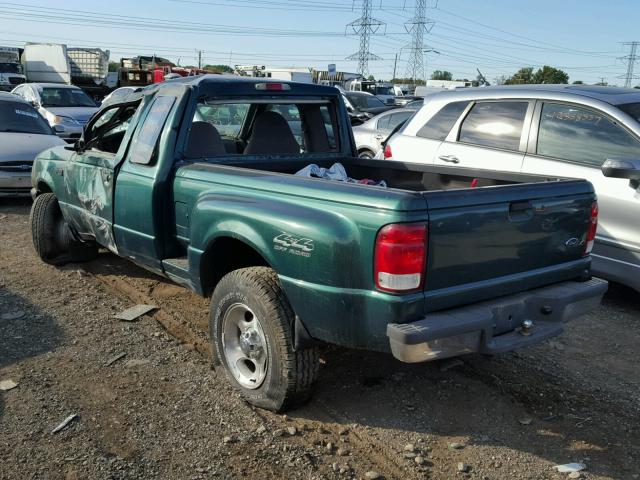 1FTZR15V8YPB25712 - 2000 FORD RANGER SUP GREEN photo 3