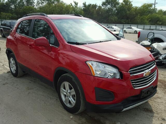 KL7CJLSB1GB720803 - 2016 CHEVROLET TRAX 1LT RED photo 1