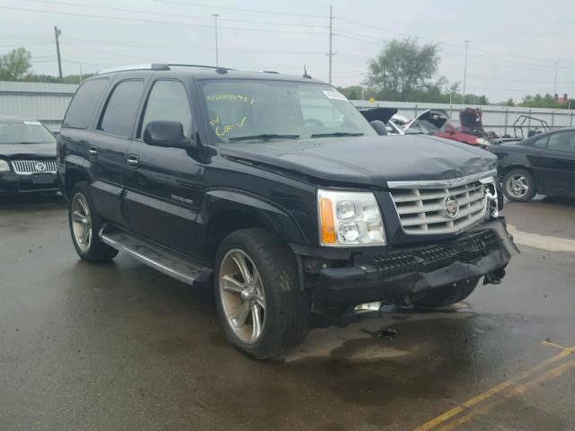 1GYEK63N05R135518 - 2005 CADILLAC ESCALADE BLACK photo 1