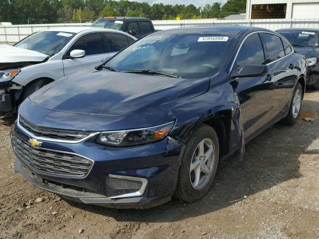 1G1ZB5ST9GF353679 - 2016 CHEVROLET MALIBU LS ლურჯი ფოტო 2