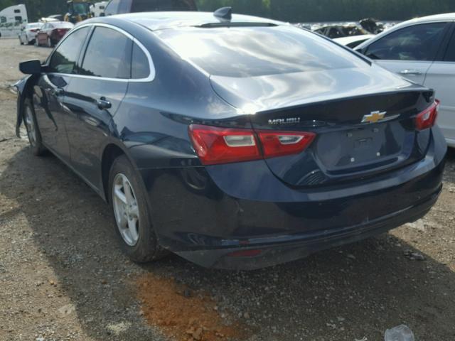 1G1ZB5ST9GF353679 - 2016 CHEVROLET MALIBU LS ლურჯი ფოტო 3