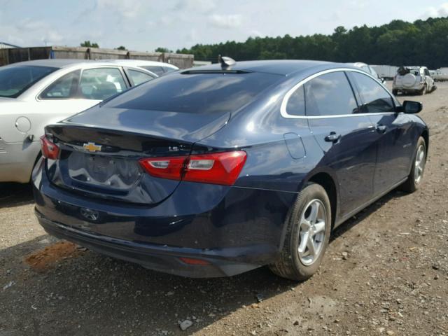 1G1ZB5ST9GF353679 - 2016 CHEVROLET MALIBU LS ლურჯი ფოტო 4