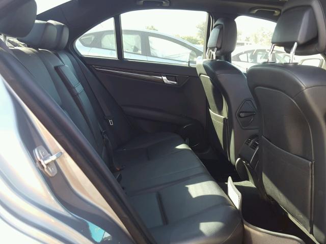 WDDGF56XX8F178558 - 2008 MERCEDES-BENZ C 350 GRAY photo 6