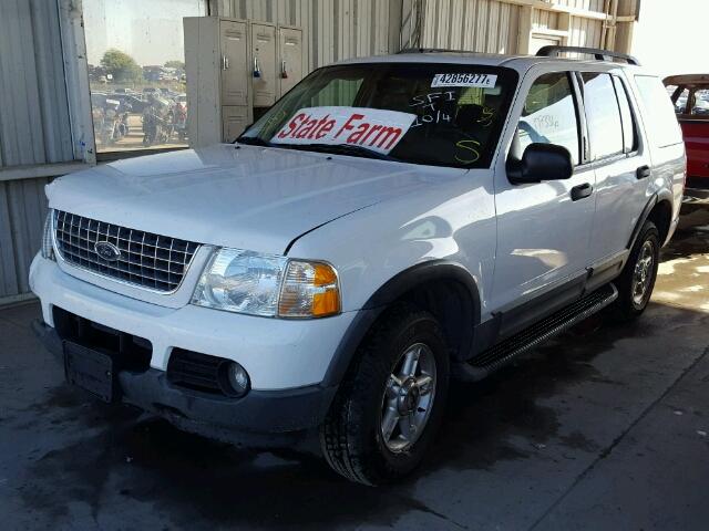 1FMZU73K03ZB32950 - 2003 FORD EXPLORER X WHITE photo 2