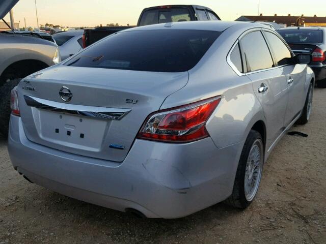 1N4AL3AP7DC172111 - 2013 NISSAN ALTIMA SILVER photo 4