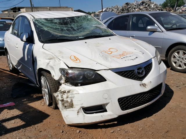 JM1BK32G171637773 - 2007 MAZDA 3 I WHITE photo 1