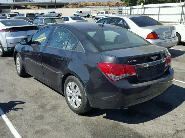 1G1PA5SG8E7419501 - 2014 CHEVROLET CRUZE LS BLACK photo 3