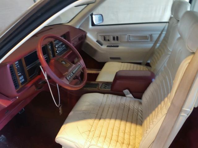 1G6EL1150KU600240 - 1989 CADILLAC ELDORADO RED photo 5