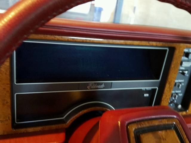 1G6EL1150KU600240 - 1989 CADILLAC ELDORADO RED photo 8