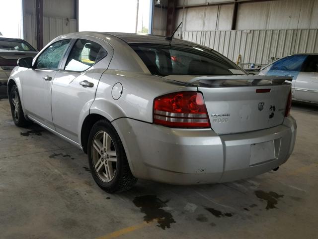 1B3CC5FB1AN131518 - 2010 DODGE AVENGER R/ SILVER photo 3