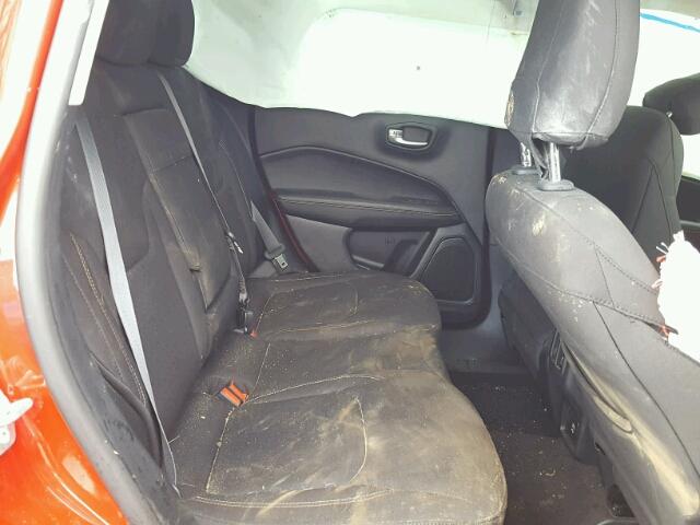 3C4NJDAB9HT647263 - 2017 JEEP COMPASS SP 红色 照片 6