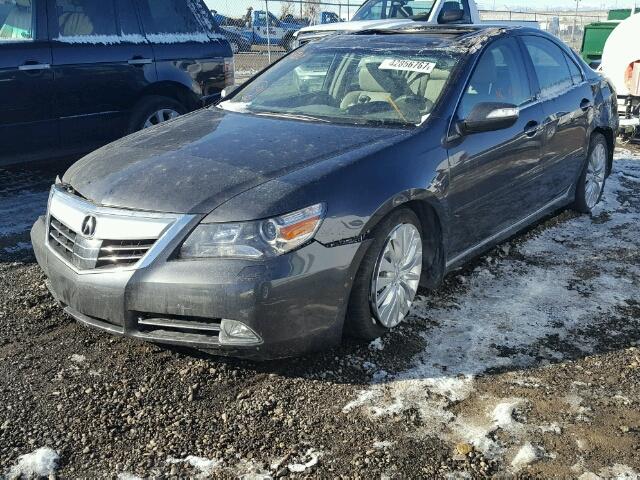 JH4KB2F33CC800017 - 2012 ACURA RL შავი ფოტო 2