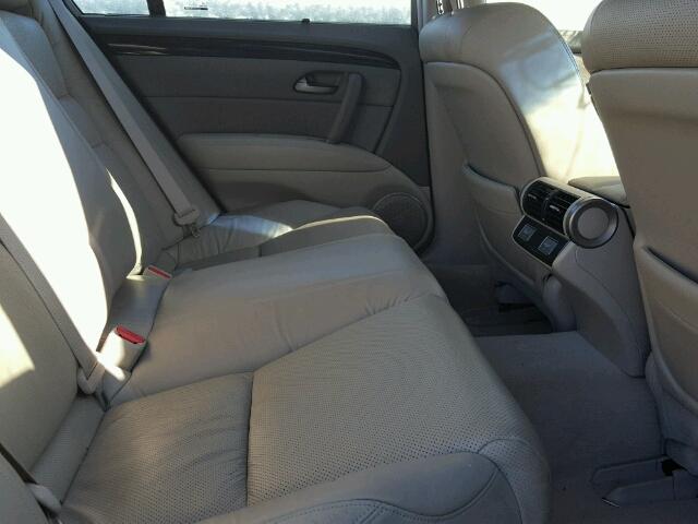 JH4KB2F33CC800017 - 2012 ACURA RL შავი ფოტო 6