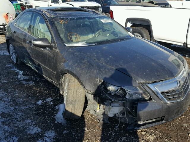 JH4KB2F33CC800017 - 2012 ACURA RL BLACK photo 9