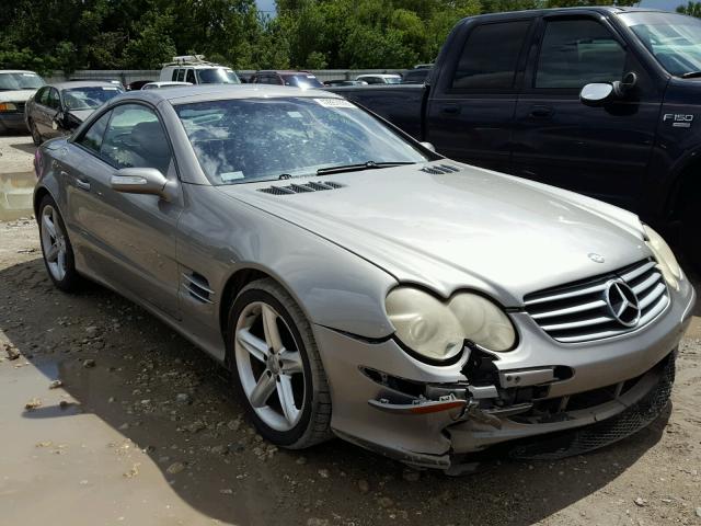 WDBSK75FX4F064363 - 2004 MERCEDES-BENZ SL 500 SILVER photo 1