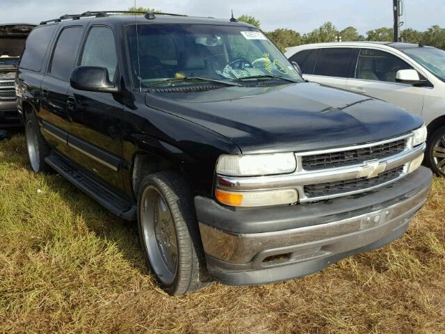 3GNEC16Z95G222944 - 2005 CHEVROLET SUBURBAN BLACK photo 1