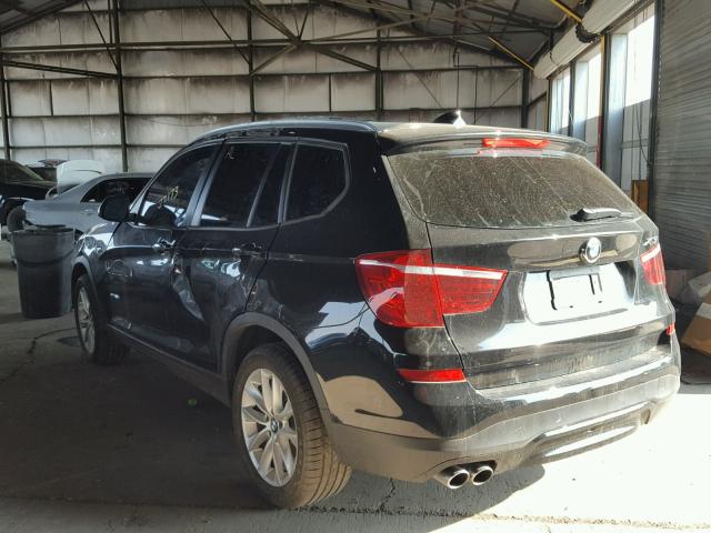 5UXWZ7C36H0V90357 - 2017 BMW X3 SDRIVE2 BLACK photo 3