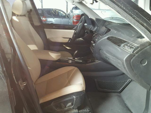 5UXWZ7C36H0V90357 - 2017 BMW X3 SDRIVE2 BLACK photo 5