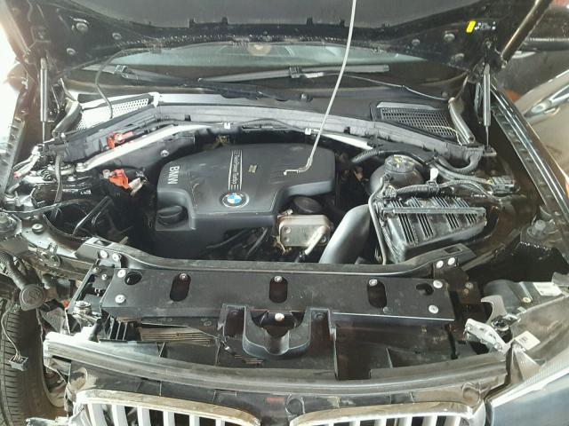 5UXWZ7C36H0V90357 - 2017 BMW X3 SDRIVE2 BLACK photo 7