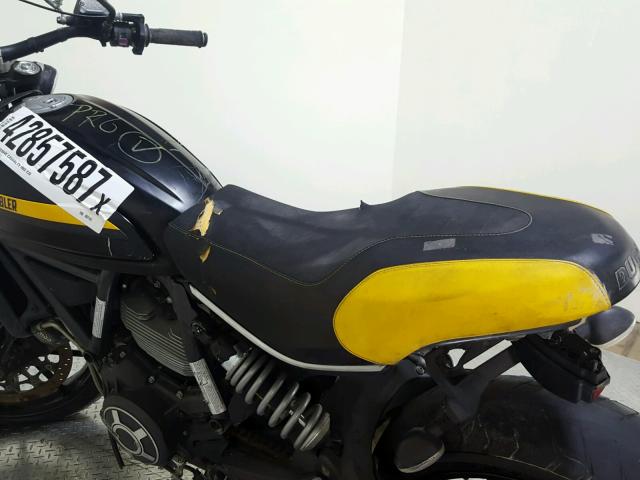 ML015ANM0GT007143 - 2016 DUCATI SCRAMBLER BLACK photo 14