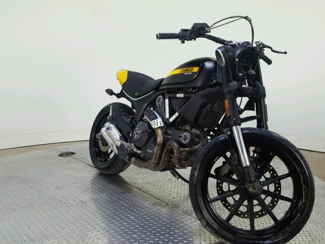 ML015ANM0GT007143 - 2016 DUCATI SCRAMBLER BLACK photo 2