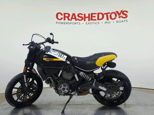 ML015ANM0GT007143 - 2016 DUCATI SCRAMBLER BLACK photo 5