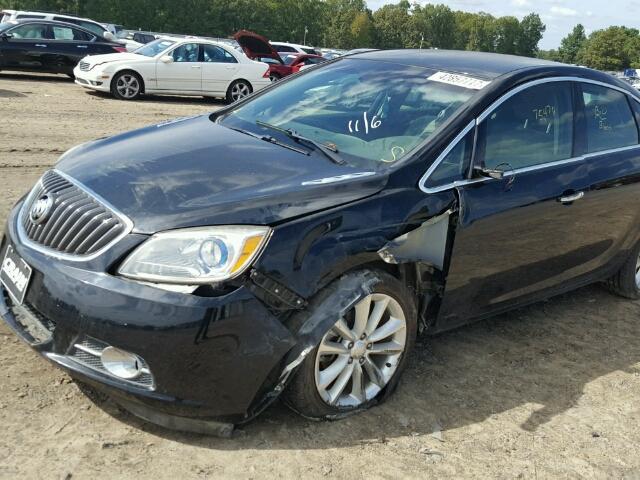 1G4PR5SK9C4178725 - 2012 BUICK VERANO CON BLACK photo 9