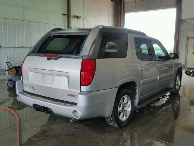 1GKET12S846168641 - 2004 GMC ENVOY XUV SILVER photo 4