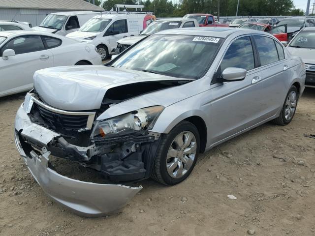 1HGCP26868A059451 - 2008 HONDA ACCORD EXL GRAY photo 2